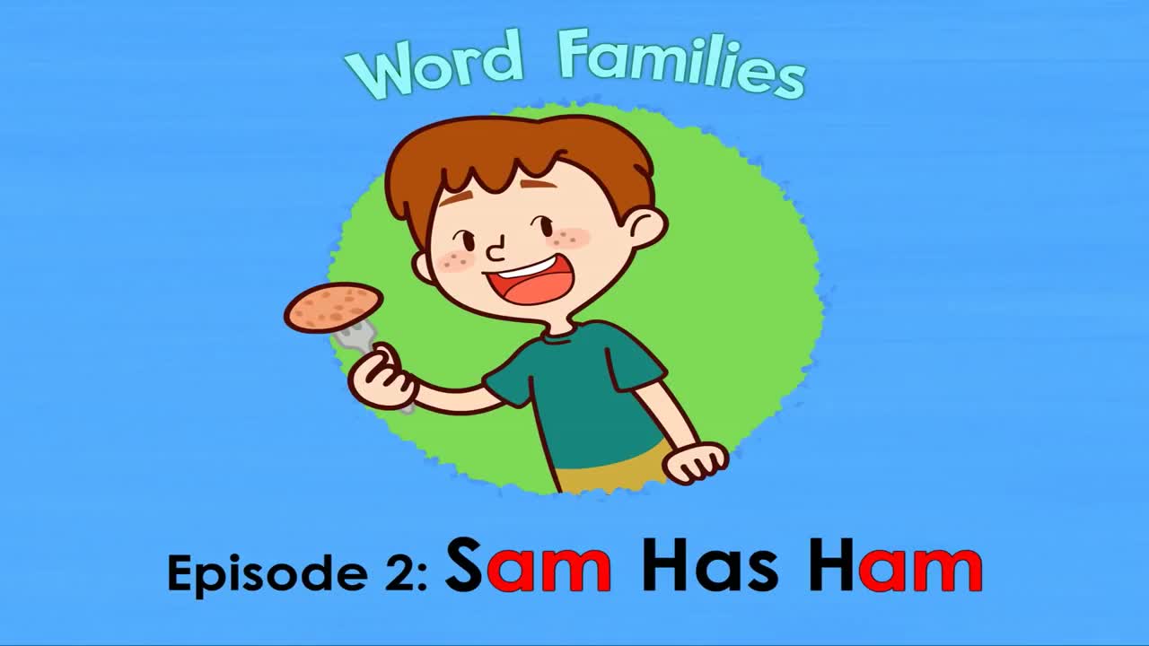 Word Families 2  Sam Has Ham   Level 1   By Little Fox