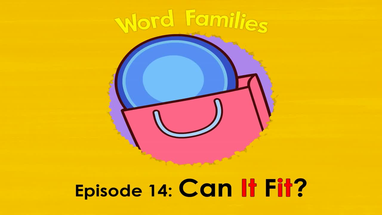 Word Families 14  Can It Fit   Level 1   By Little Fox