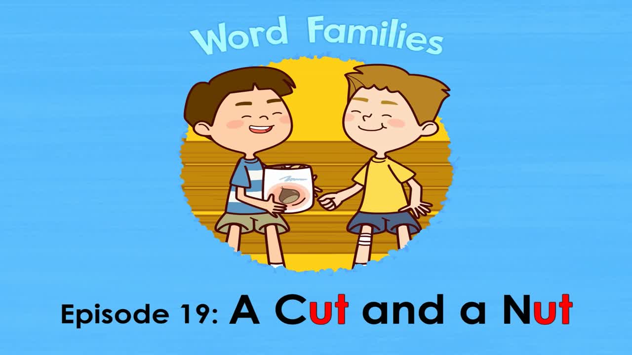 Word Families 19  A Cut and a Nut   Level 1   By Little Fox